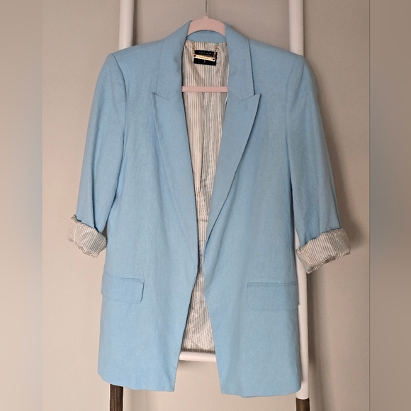 T Tahari Jackets & Blazers - T Tahari Sky Blue Women's Blazer